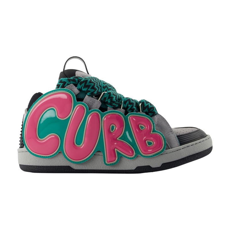 LANVIN CURB PATCH SNEAKER