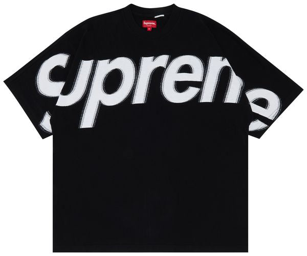 Supreme Intarsia Short-Sleeve Top 'Black'