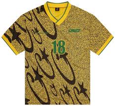 Corteiz Carni Stellations Football Jersey 'Yellow'