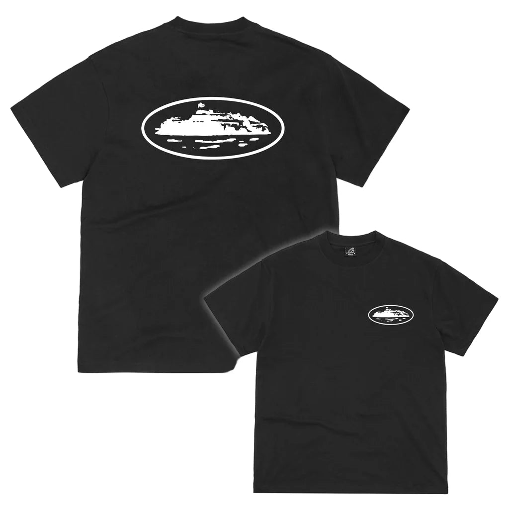 Corteiz OG Island Tee 'Black'