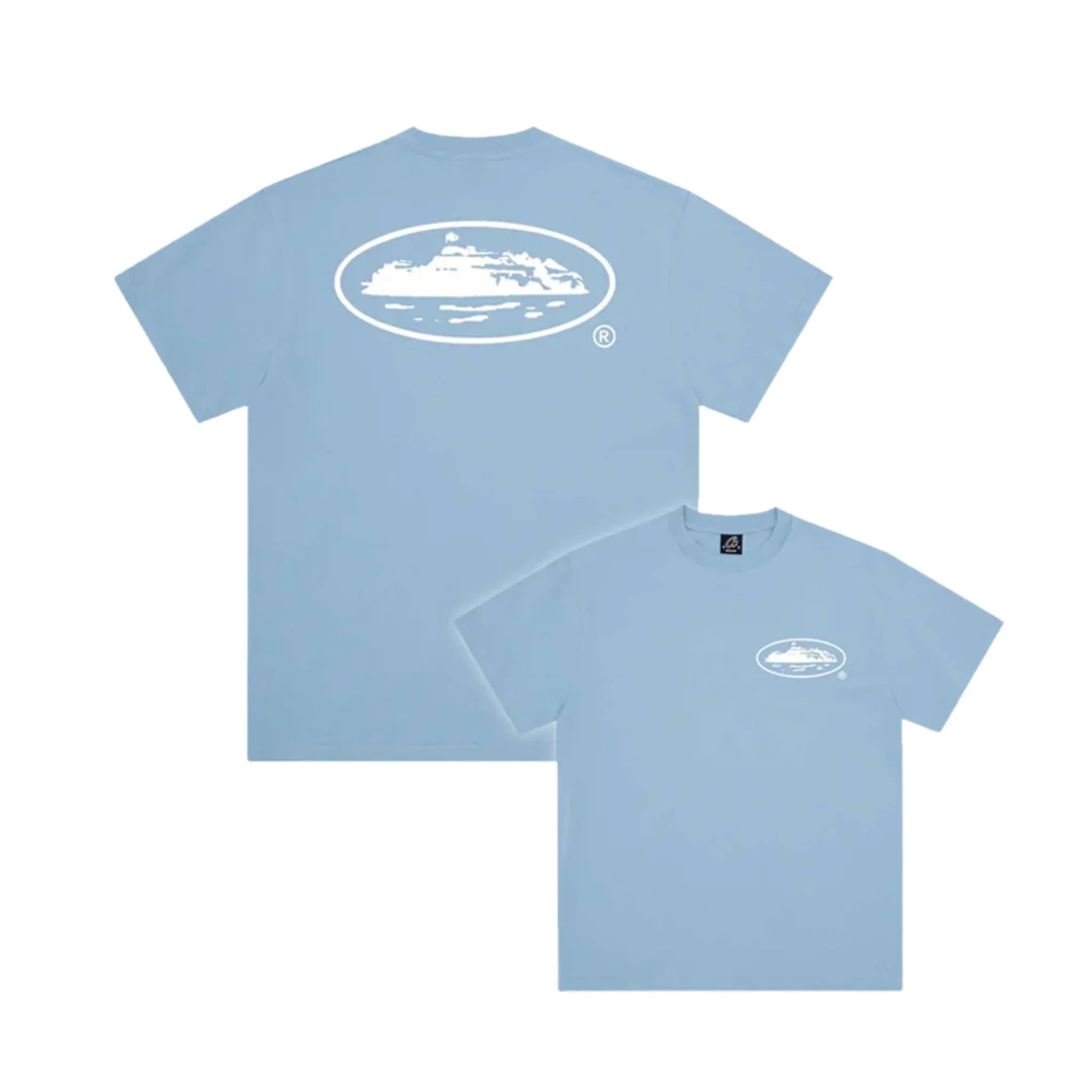 Corteiz OG Island Tee 'Baby Blue'