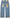 Vale Forever Collage Painter Pants 'Indigo