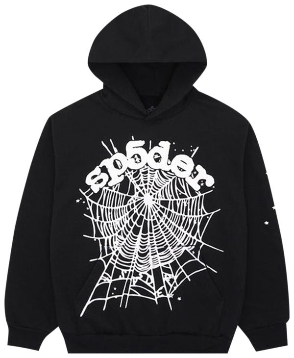 Sp5der OG Web Hoodie 'Black