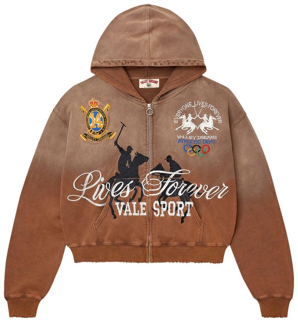 Vale Forever Vanderbilt Zip Up 'Brown'