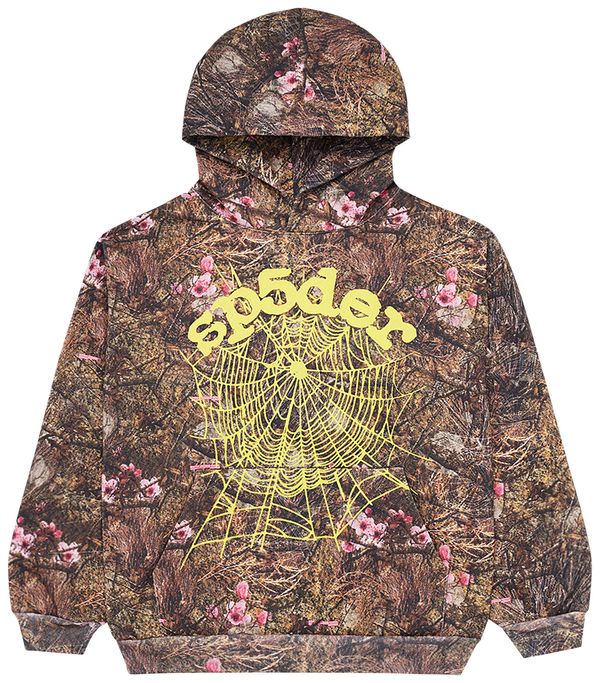 Sp5der OG Web Hoodie 'Real Tree