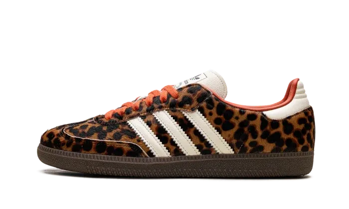 Adidas Samba OG Preloved Red Leopard