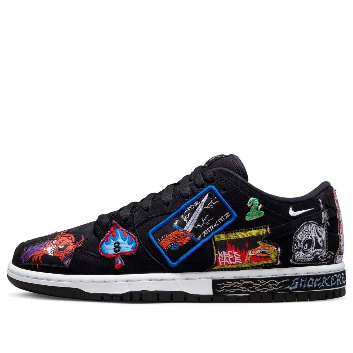 Nike x Neckface SB Dunk Low Pro 'Black