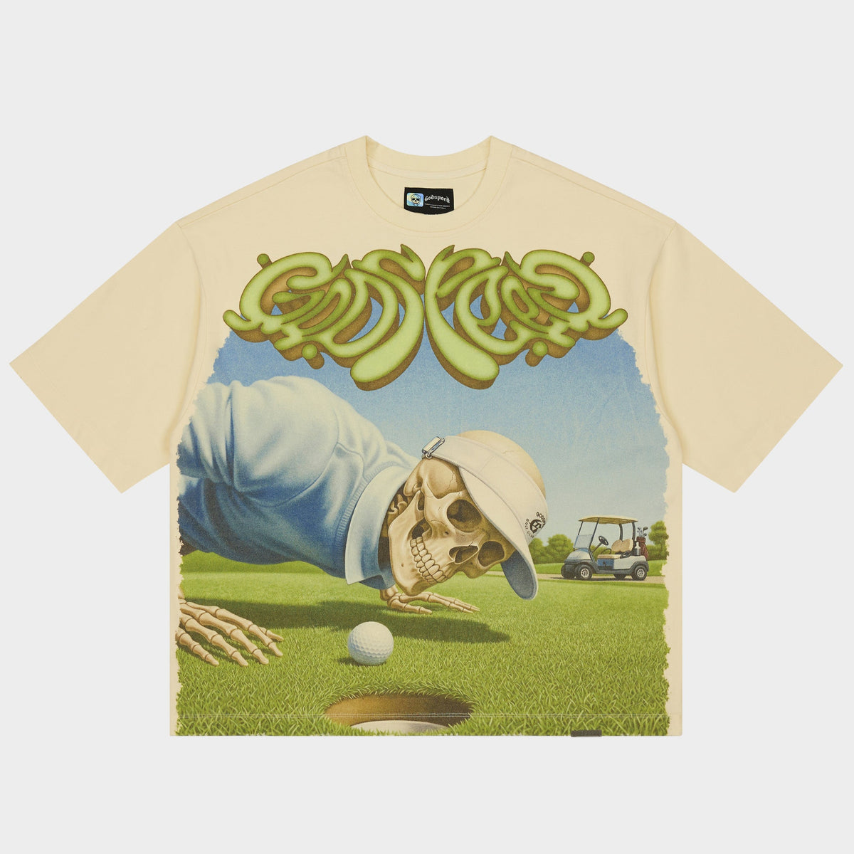 Green Reaper T-Shirt (Bone)