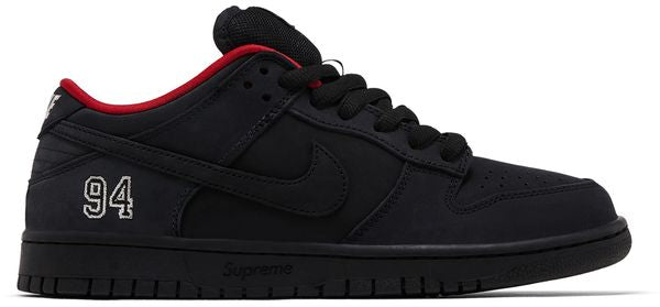 Supreme x Nike Dunk Low SB 'Black'