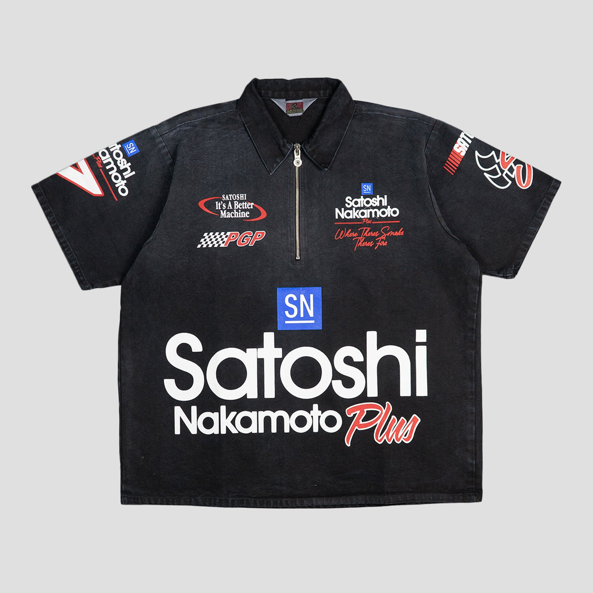 SATOSHI MECHANIC HALF-ZIP
