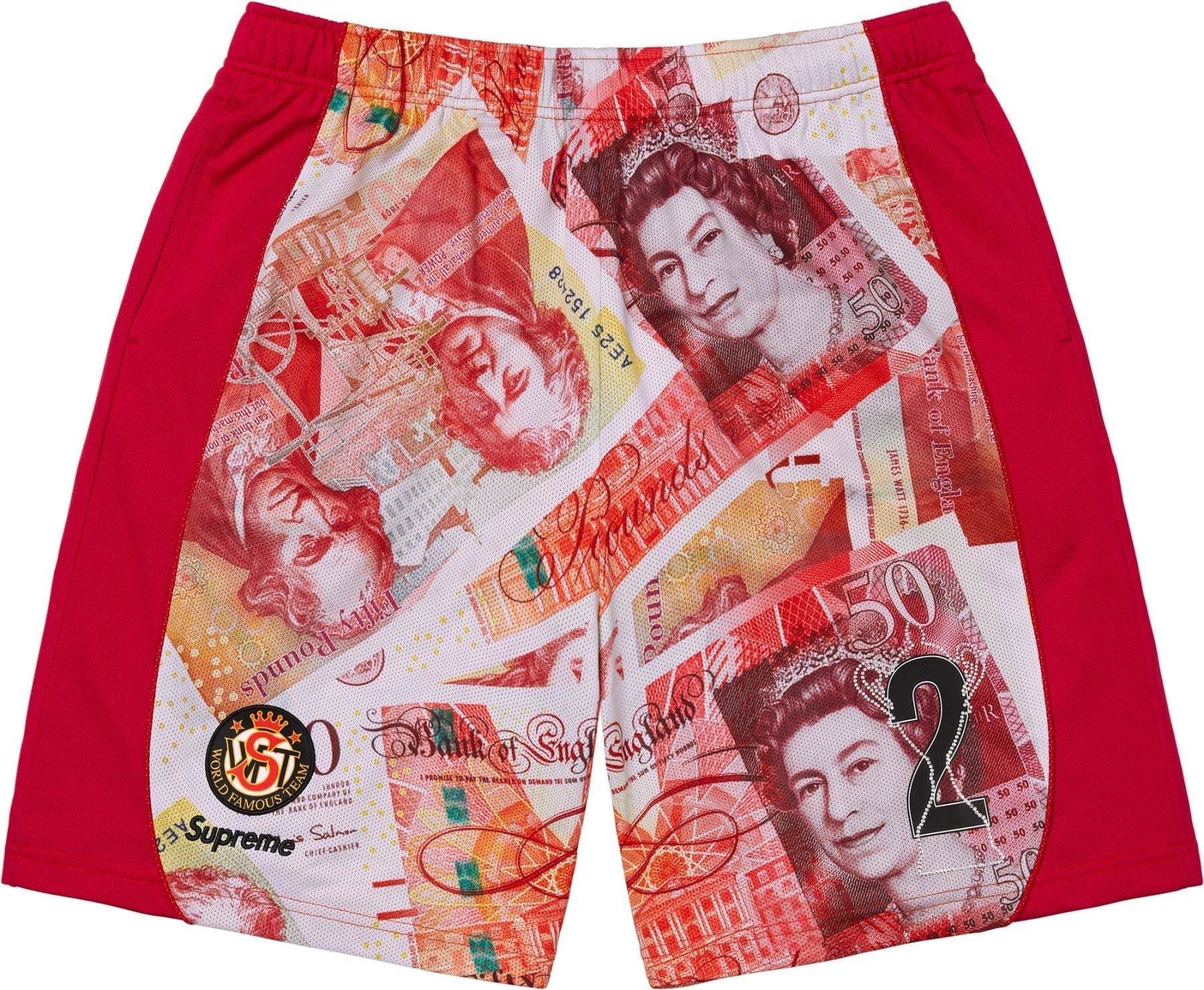 Pounds Soccer Short (Red)