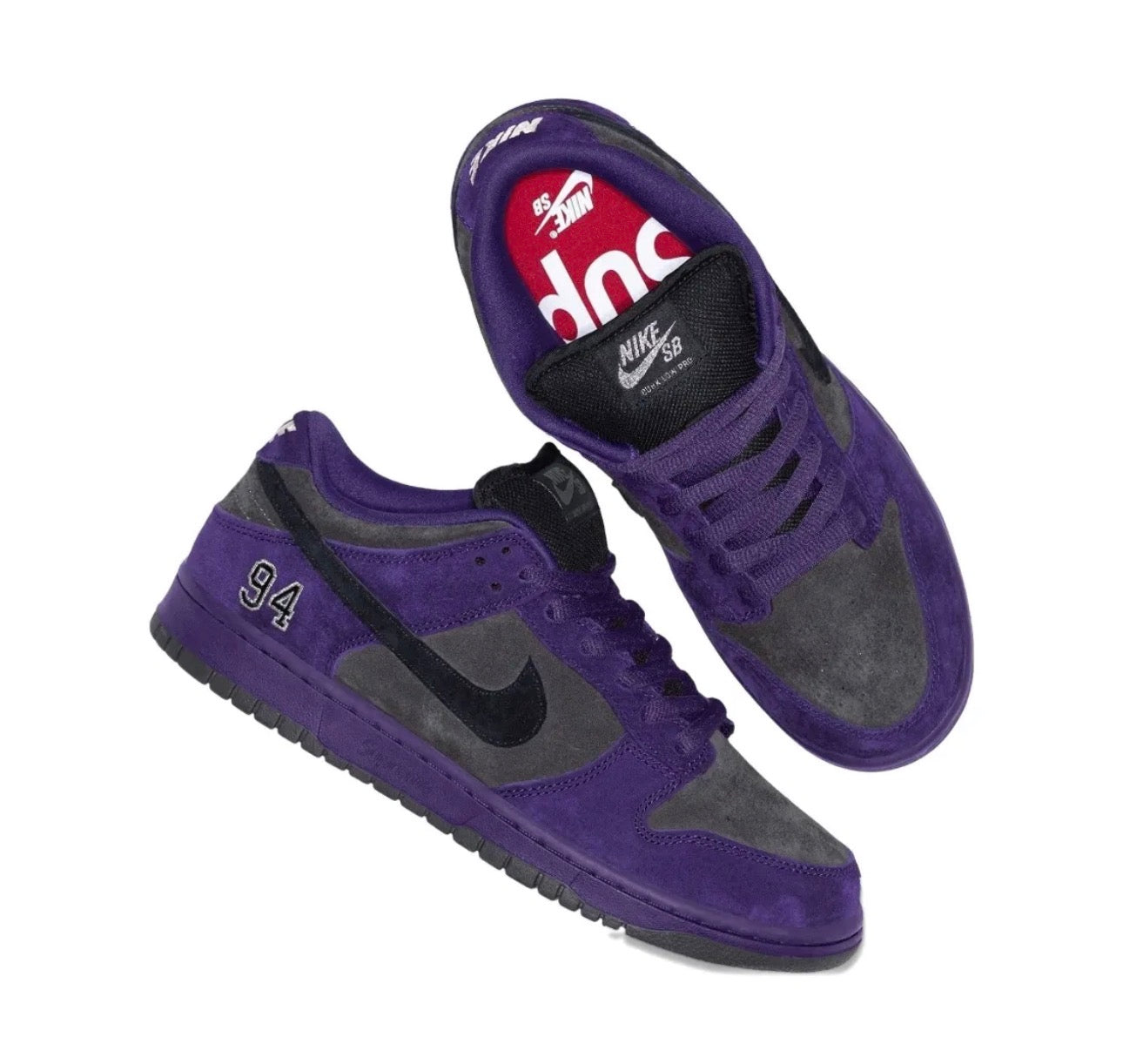 Supreme x NIKE SB Dunk Low "Ink"
