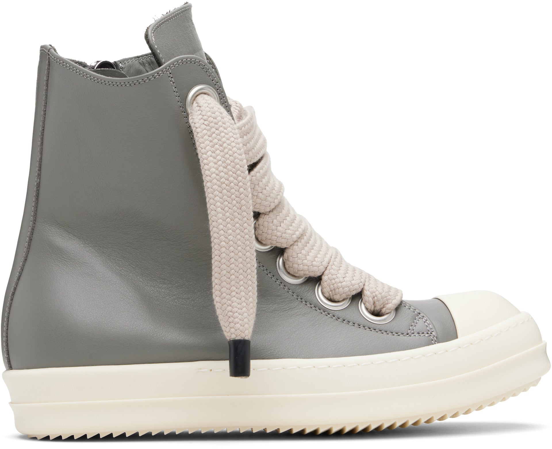Rick Owens Jumbo Lace Hi Euca/Milk