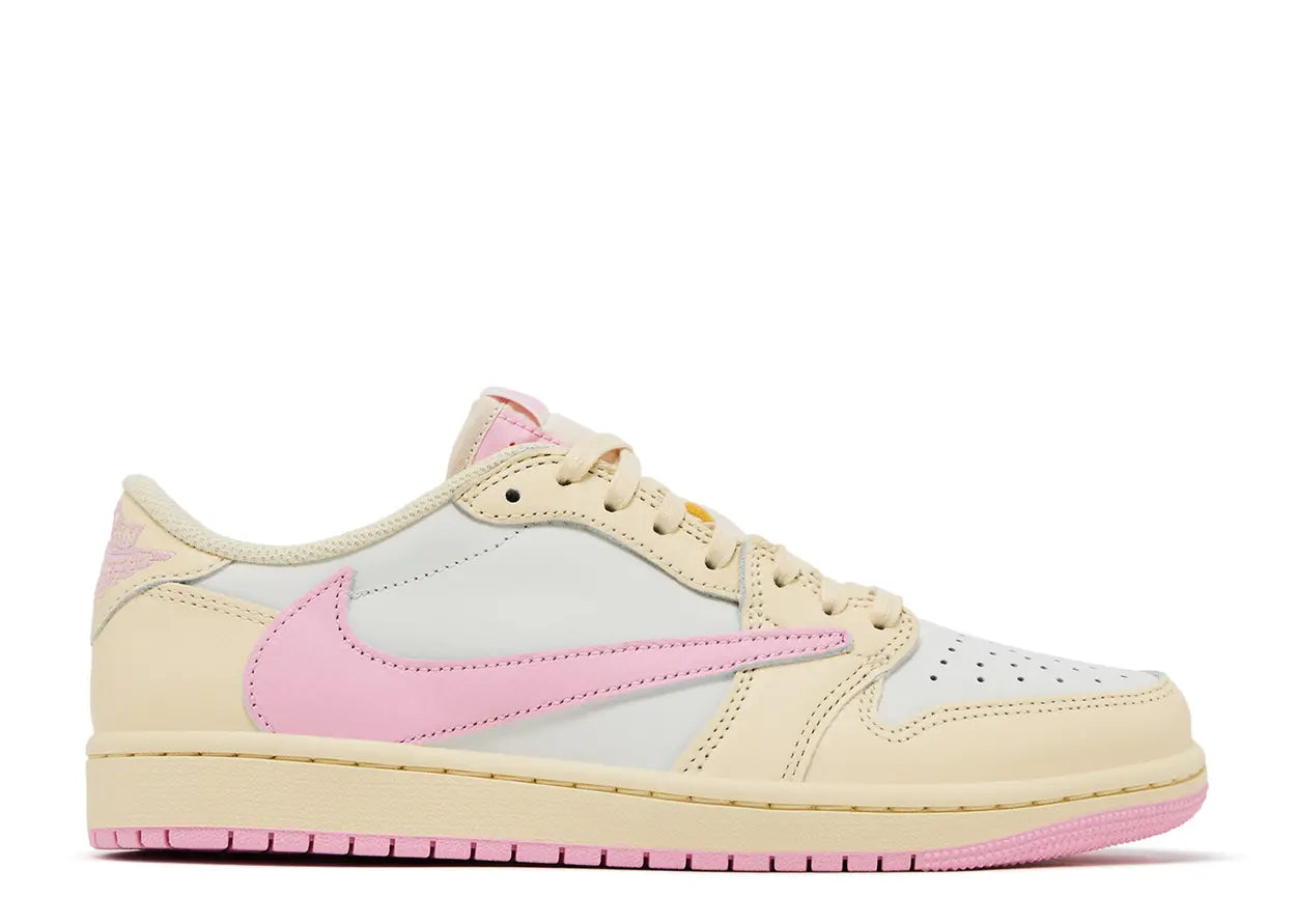 Travis Scott X Air Jordan 1 Low 'Shy Pink'