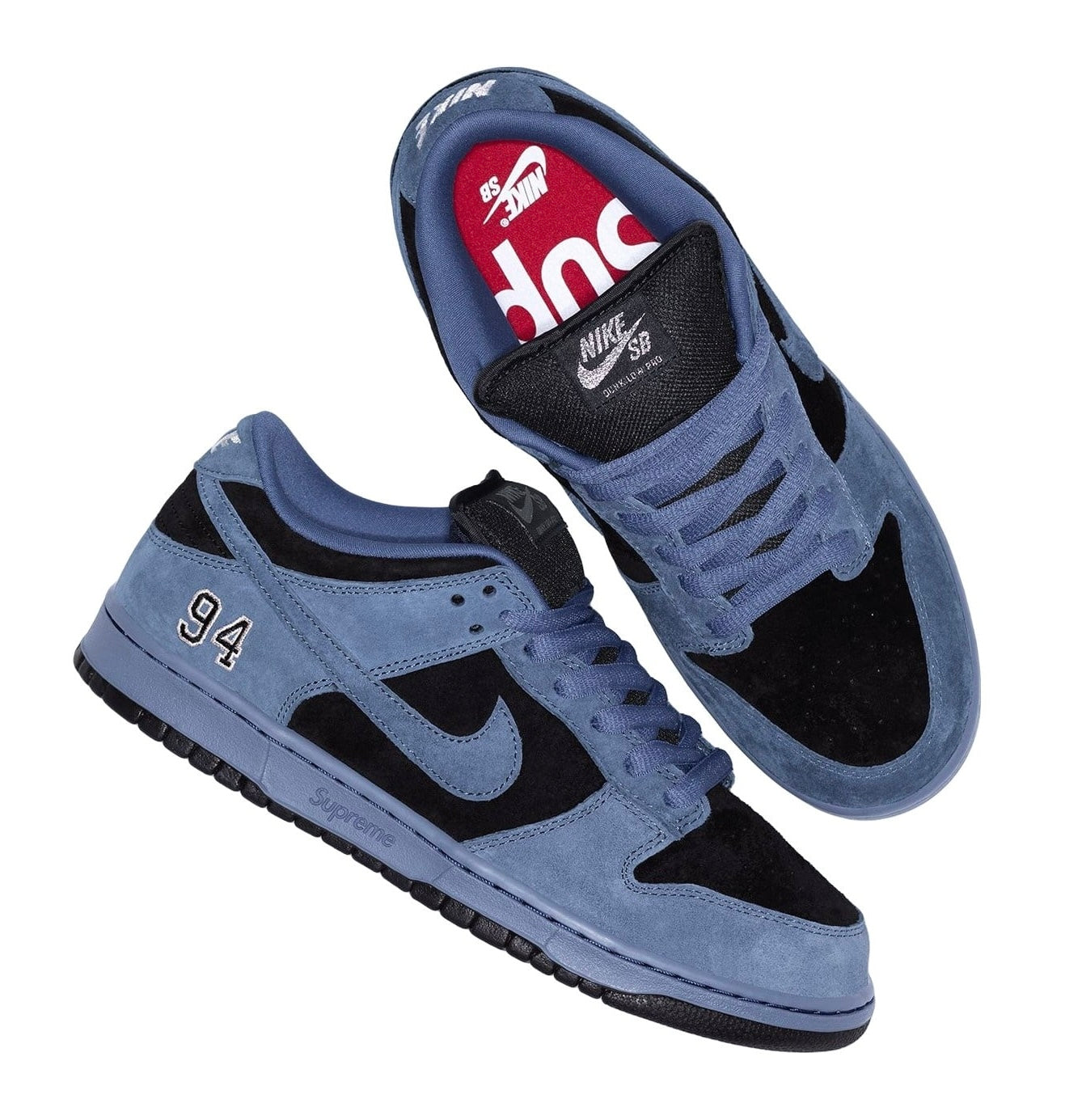 Supreme x Nike SB Dunk Low " Ocean Fog "