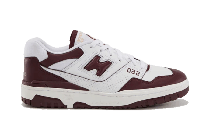 New Balance 550 White Burgundy