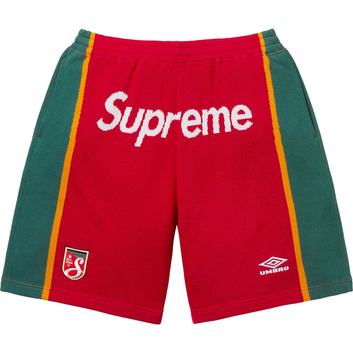 Supreme "Umbro" Zip Up Sweater Red