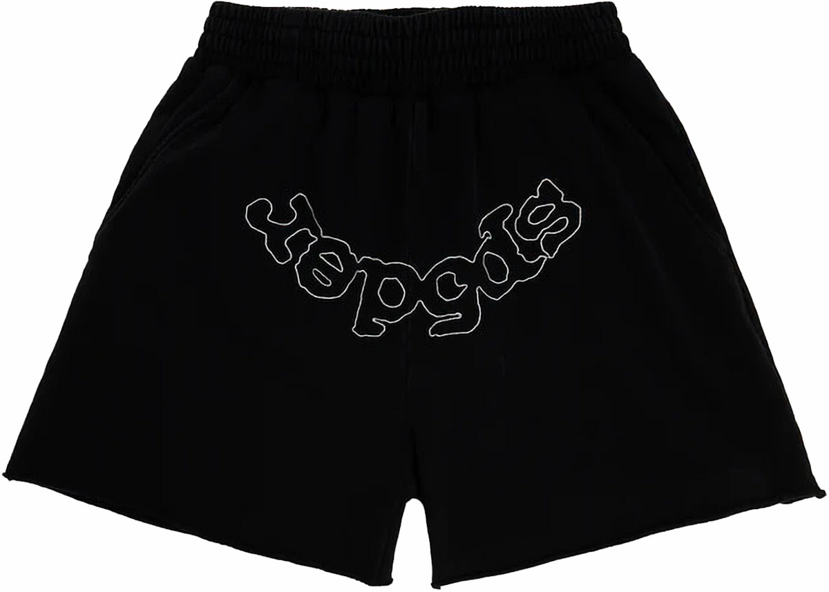 Sp5der "OG Logo Embroidered" Sweat Short Black