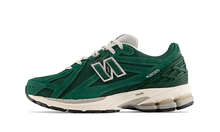 New Balance 1906R Green Suede Metallic Silver