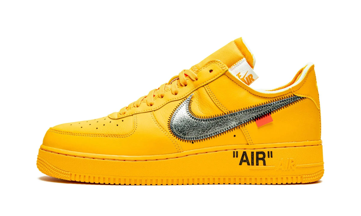 Nike x Off-White AF1 "University Gold Metallic Silver"