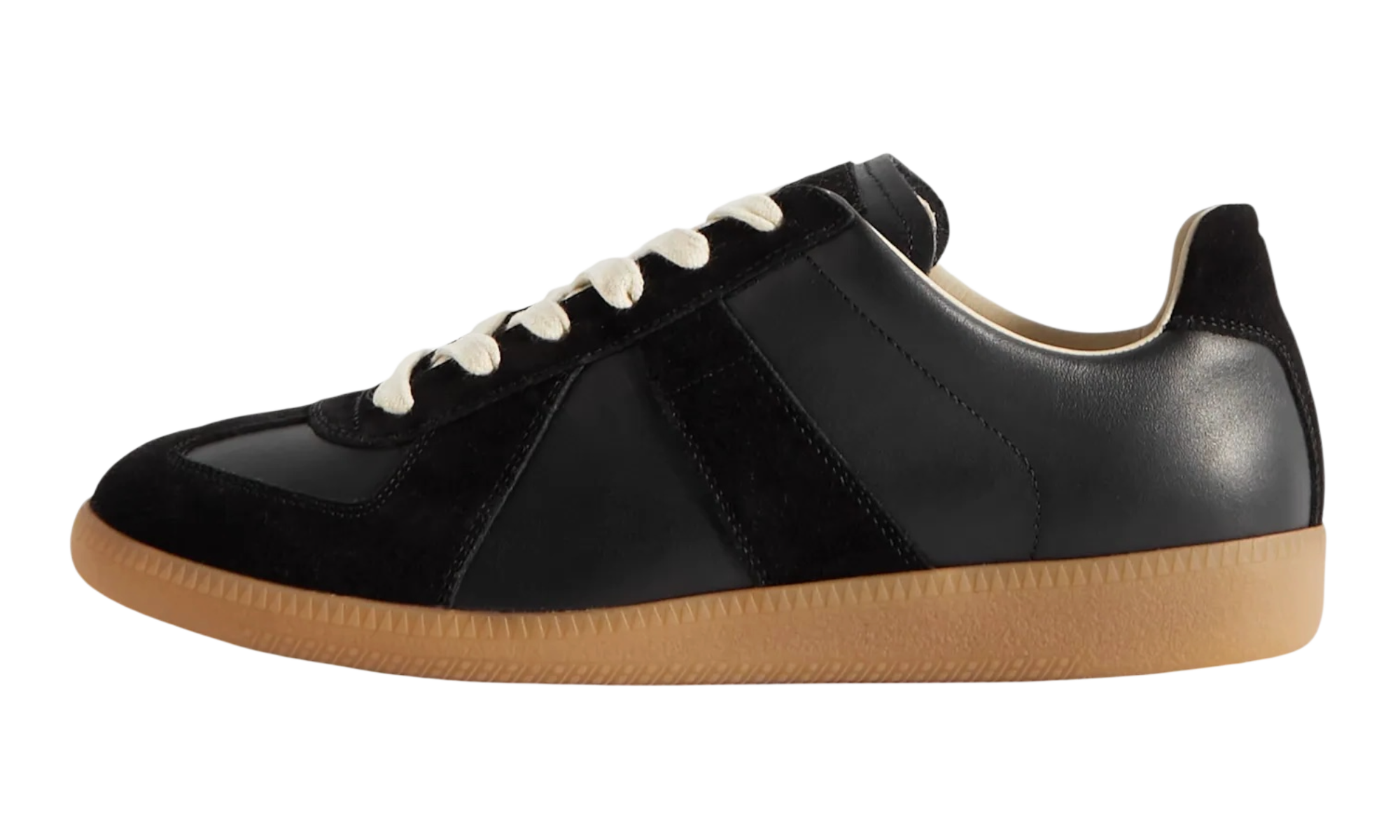 Maison Margiela Replica German Army Trainer (GAT) Black Gum Sneaker